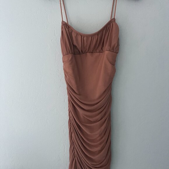Shein Nude Color Home Coming Dress - Picture 1 of 3